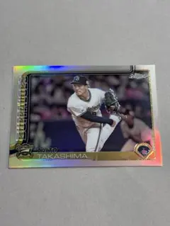 2025 topps NPB chrome リフラクター 髙島泰都