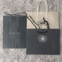 ショップ袋3点（TOMMY HILFIGER, FEILER, J PRESS）