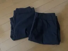 GU ブラック スキニーパンツ Lサイズ　2枚セット