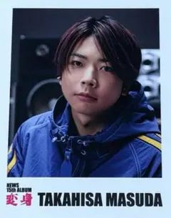 NEWS LIVE TOUR 2025 変身 会場限定 チェキ風カード 増田貴久