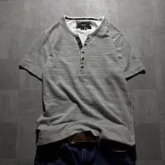 00s Henry neck line s/s tee y2k archive - メルカリ