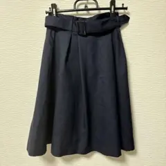 オフィス ひざ丈スカート