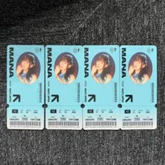 FRUITS ZIPPER ららぽーと オリジナルステッカー 真中まな 4枚