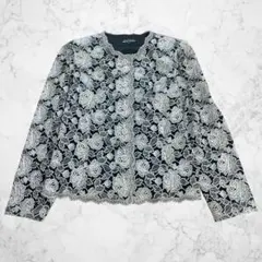 Igin Zibeline イギンジブリーヌ ノーカラーフォーマルジャケットのサムネイル