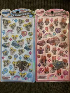パワーパフガールズ　うるちゅるシール　正規品　パワパフ