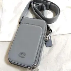 COACH フォーン クロスボディ ショルダーバッグ レザー