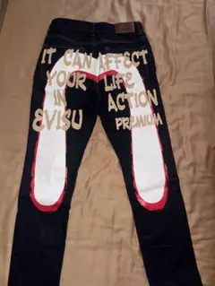 EVISU 激レアデニムパンツ ユニークデザイン