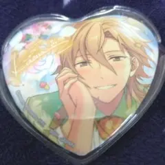 あんスタ　羽風薫　とるパカ　ブライダル　缶バッジ　ハート缶