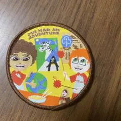 冒険テーマの刺繍パッチ　ボーイスカウト