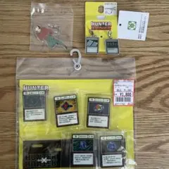 ハンターハンターアクリルスタンドとチャーム3点セット！