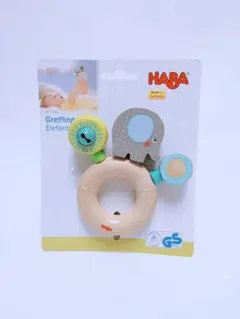 新品未使用HABA 木製ラトル エレファント ベビーラトル 木のおもちゃ ドイツのサムネイル
