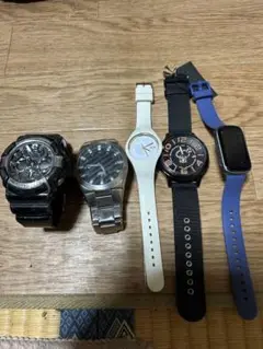 メンズ時計セット（G-SHOCK, Adidas, その他）