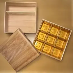 木製 重箱 2段 ひのき