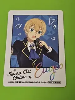 ソードアート・オンライン SAO カラオケの鉄人 特典 フォトカード ユージオ