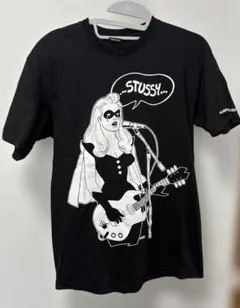 STUSSYxXaimeHernandezコラボTee♦️黒M ステューシー