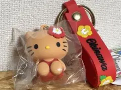 ★　沖縄限定　ハローキティ 日焼けキティ キーホルダー