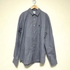 ブルックスブラザーズ 長袖シャツ 刺繍 コットン　ワンポイント刺繍　現行品