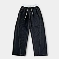 イシカワラボ　別布使い　デニムパンツ　ブラック イシカワラボ 石川ラボ 別布使いデニムパンツ ブラック - メルカリ