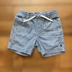 ポロラルフローレン　ショートパンツ　デニム風　110