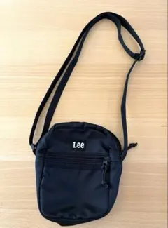 Lee ブラック ショルダーバッグ