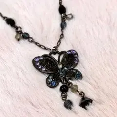 ANNA SUI ネックレス 蝶モチーフ