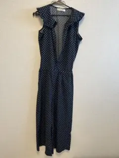 Emsexcite ドット柄ノースリーブワンピース