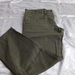 Hanes オリーブ チノパンのサムネイル