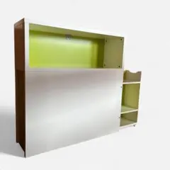 IKEA FLAXA 헤드 보드 (수납 선반 포함) 화이트 그린