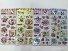 サンリオ カプセル＆ラメシール 4種セット