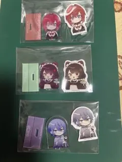 にじさんじ　チョコエッグ　アクリルスタンド　シール