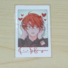 ギヴン 海へ チェキ風カード 佐藤真冬 5週目特典イラストカード 箔押し