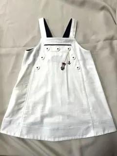 【未使用】familiar ジャンバースカート 100