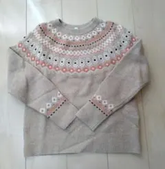 キッズ ノルディックセーター