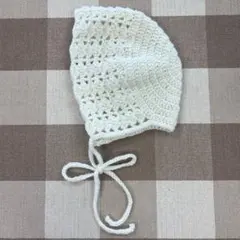 ベビー・キッズサイズのボンネット【ハンドメイド】