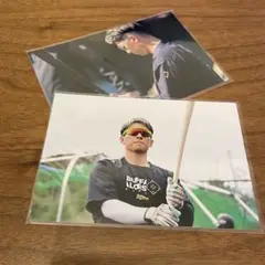 オリックスバファローズ　西川龍馬　オリジナル写真　ファンクラブ限定　2枚セット