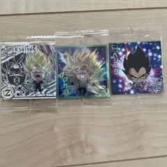 ドラゴンボール シール　ウエハース ブロリー　ベジータ　ベジット