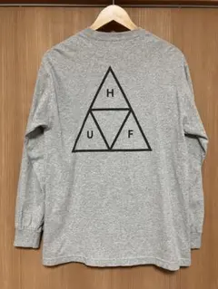HUF ハフ ロンT 長袖 シャツ Triangle logo スケボー 人気