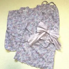 ペアマノン 花柄 浴衣ドレス 130