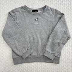 ジェニーラブ グレー 長袖 トレーナー スウェット トップス 140