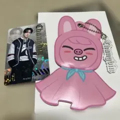 チャンビン　ミニうちわキーホルダー　てるてる坊主　フォトカード　シークレット