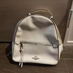 2025年最新】coachリュック白の人気アイテム - メルカリ