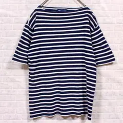 セントジェームス T6 ボーダー ボートネック Tシャツ SAINT JAMES