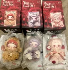 SKULLPANDA スカルパンダ 3体セット 【正規品】