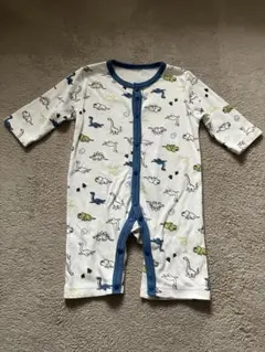 西松屋　ロンパース　60-70 恐竜　ベビー服