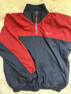 NIKE ハーフジップ ナイロンジャケット リバーシブル