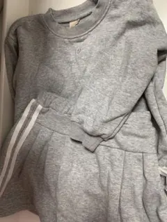 petit main グレー セットアップ100