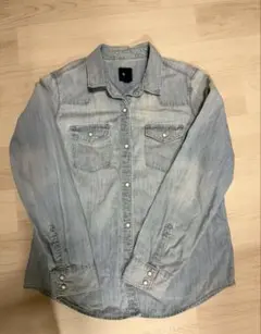 Gap ライトブルー デニムシャツ 長袖