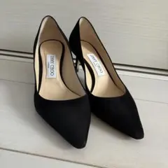 JIMMY CHOO ブラック スエード パンプス　36 23.0cm