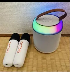 ワイヤレススピーカーとマイク2本セット