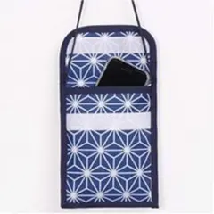 ネイビーショルダーバッグ チケットホルダー ポシェット 透明ポケットコンパクト